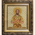 Набор для вышивания бисером ЧАРИВНА МИТЬ "Икона святого Алексея человека Божьего"